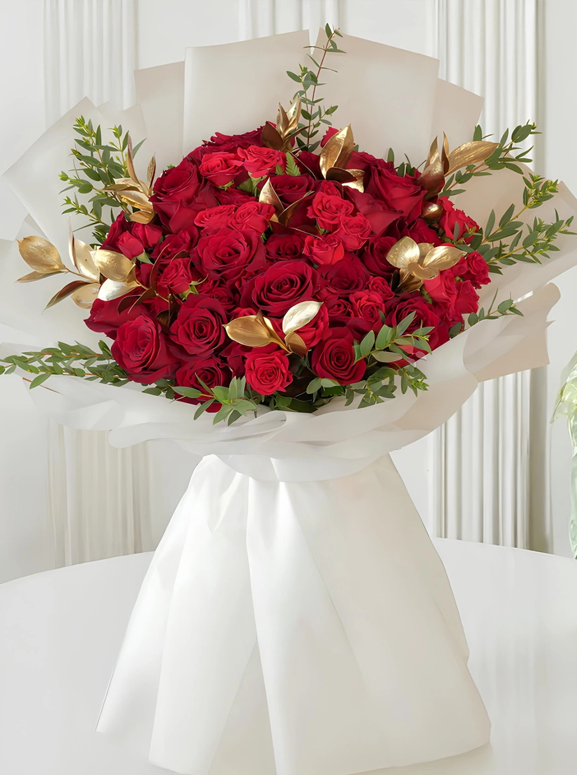 40 Tane Premium Gül Buketi