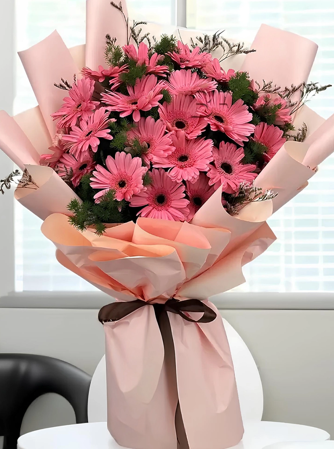 Mor Gerbera Buketi